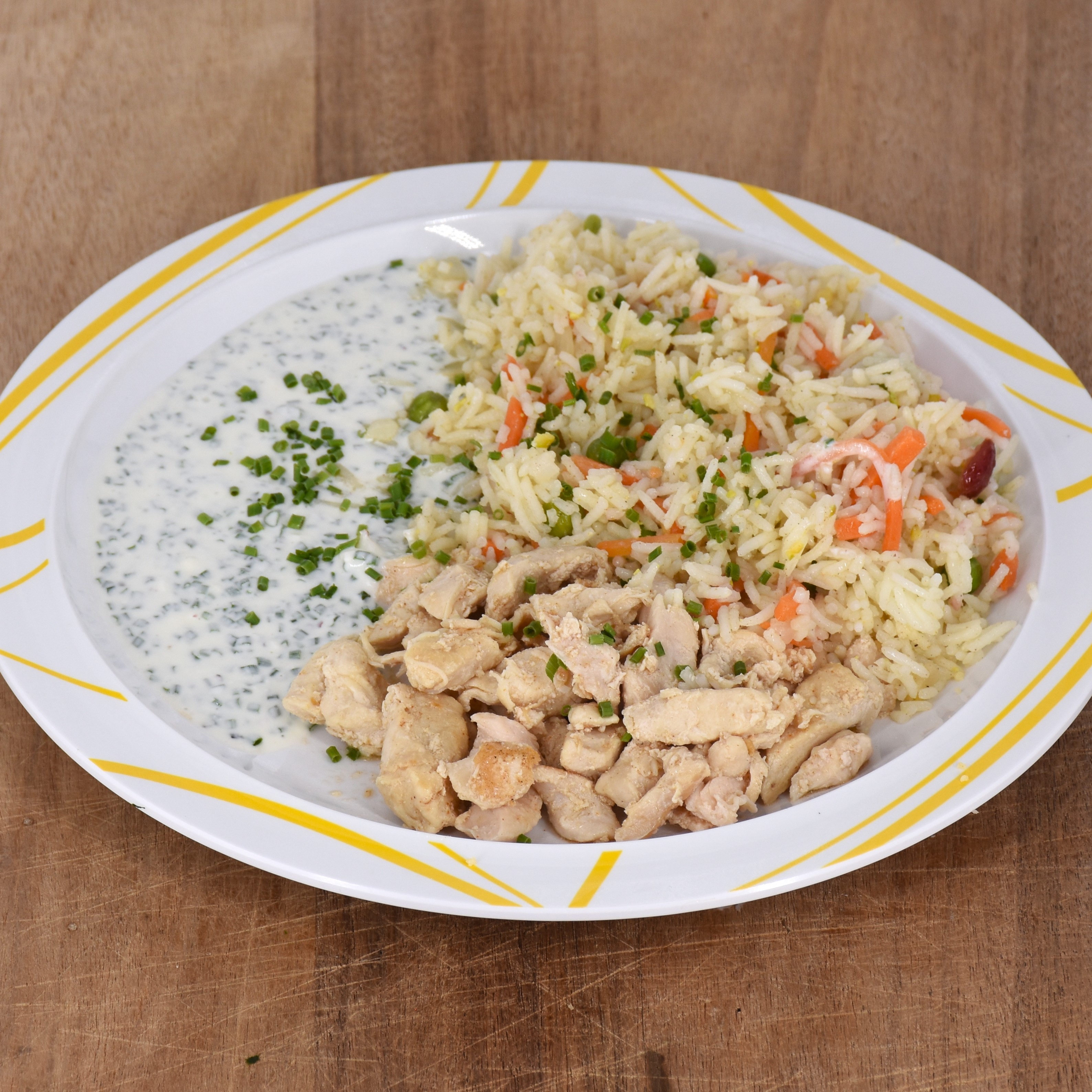 Foto: Mahlzeit auf dem Teller