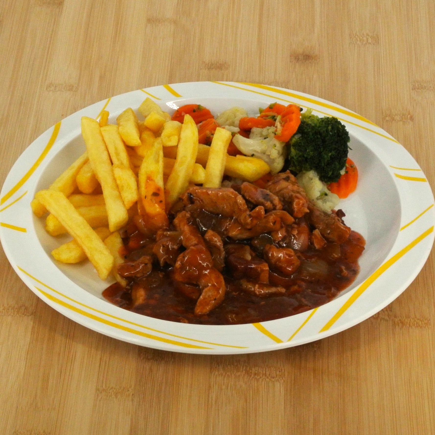 Foto: Mahlzeit auf dem Teller
