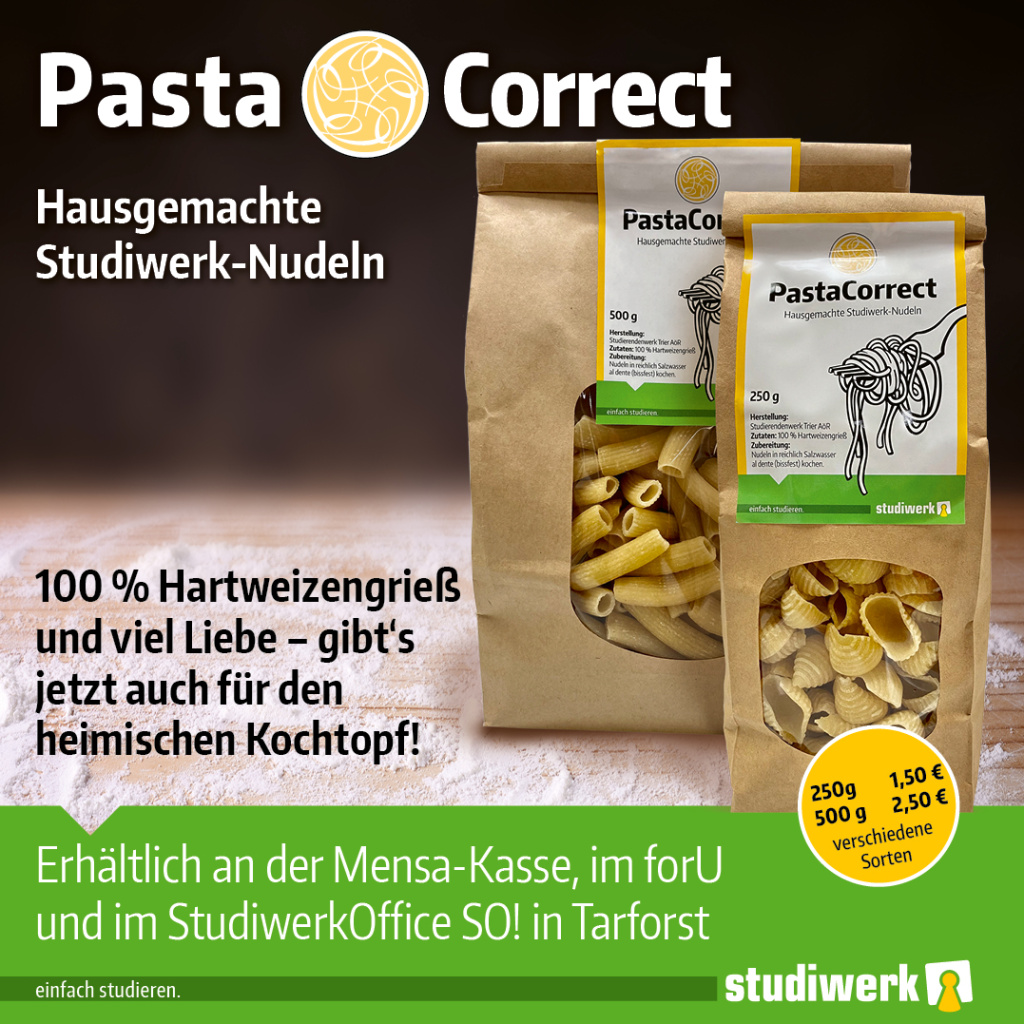 Bild: "Pasta Correct" ab Montag im Verkauf
