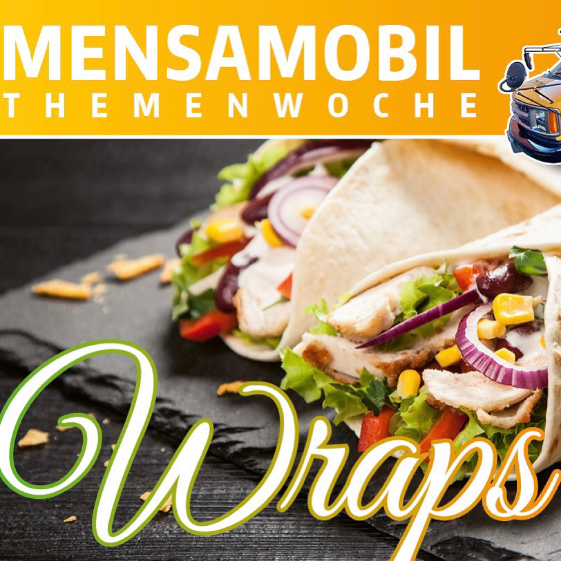 Bild: "Wraps" am MensaMobil von Montag bis Mittwoch