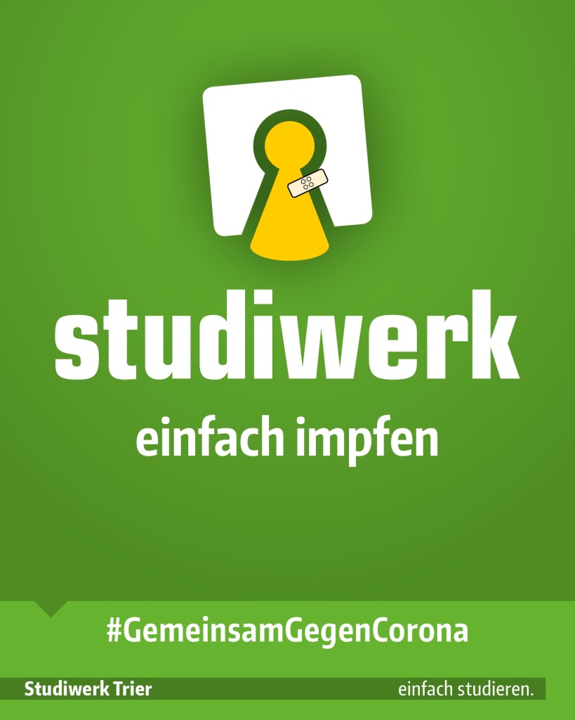 Bild: Studiwerk Trier aktualisiert Claim in "einfach impfen"