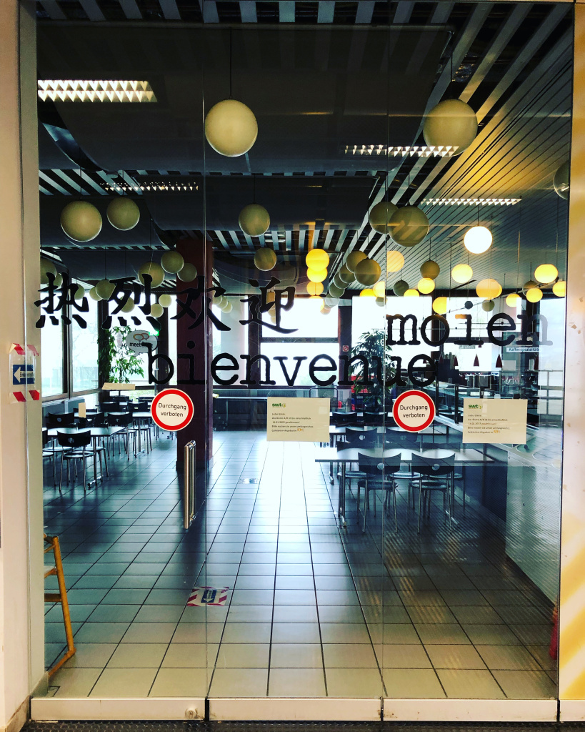 Bild: Corona-Prävention im Studiwerk Trier