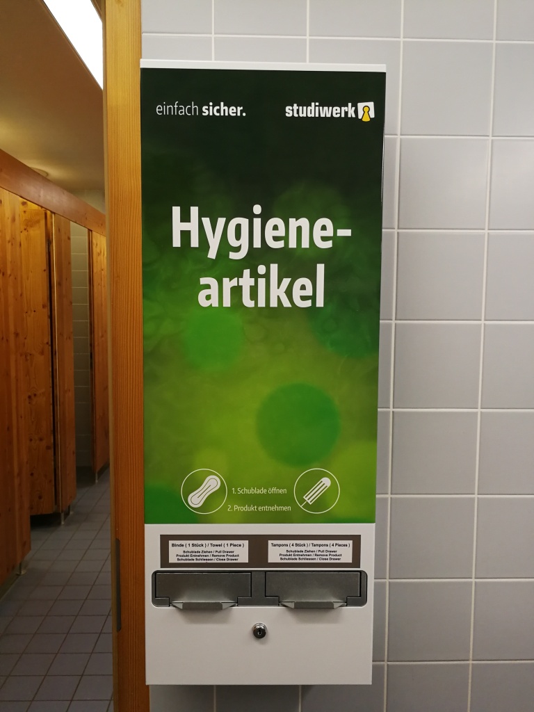 Bild: Hygieneautomat am Umwelt-Campus Birkenfeld