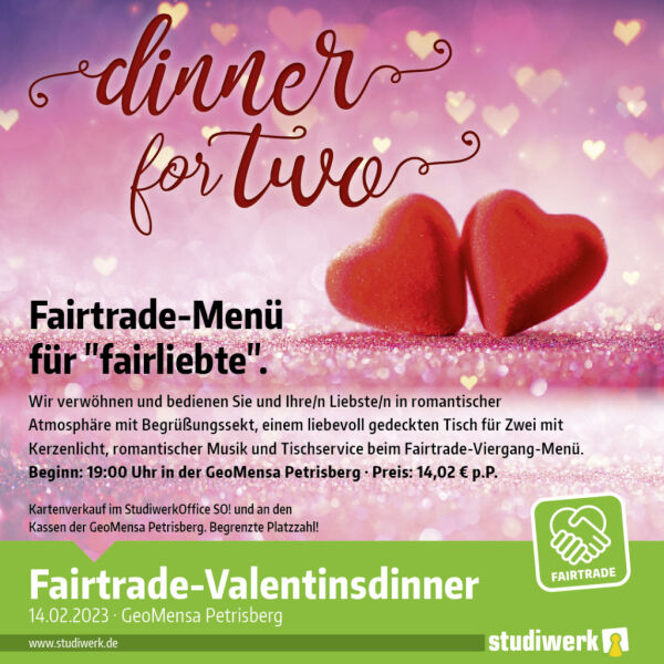 Bild: "Fairtrade Valentinsdinner" am 14. Februar